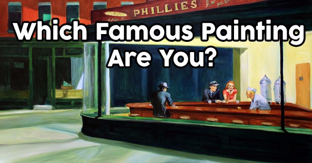 Which Famous Painting Are You? | QuizDoo
