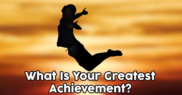 What Is Your Greatest Achievement? QuizDoo