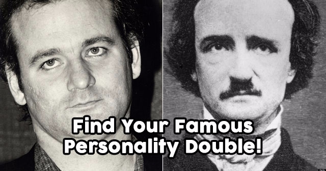 Find Your Famous Personality Double!