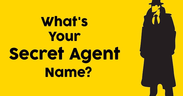 What’s Your Secret Agent Name?