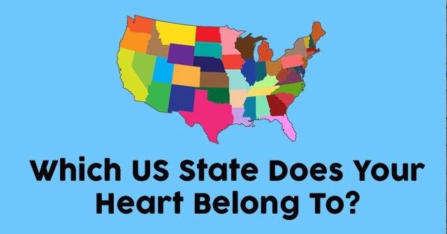 Which US State Does Your Heart Belong To?