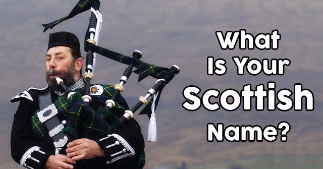 What Is Your Scottish Name?