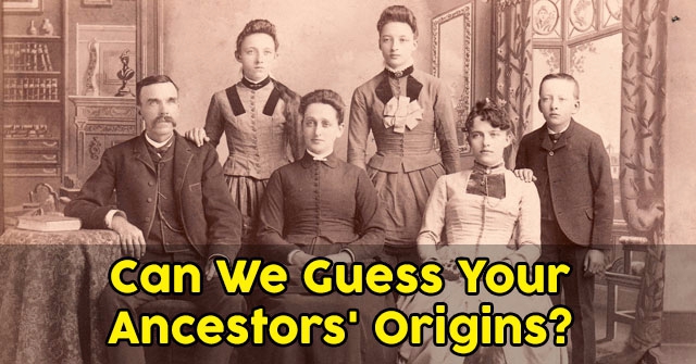 Can We Guess Your Ancestors’ Origins?