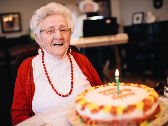 It's your Grandma's birthday. What do you do?