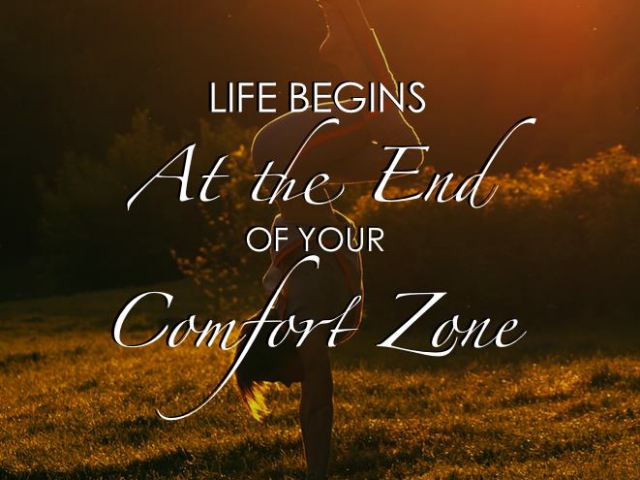 Are you the type of person who can easily step outside your comfort zone?