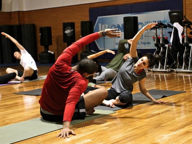 You see a VERY attractive stranger at the gym. What do you think about?