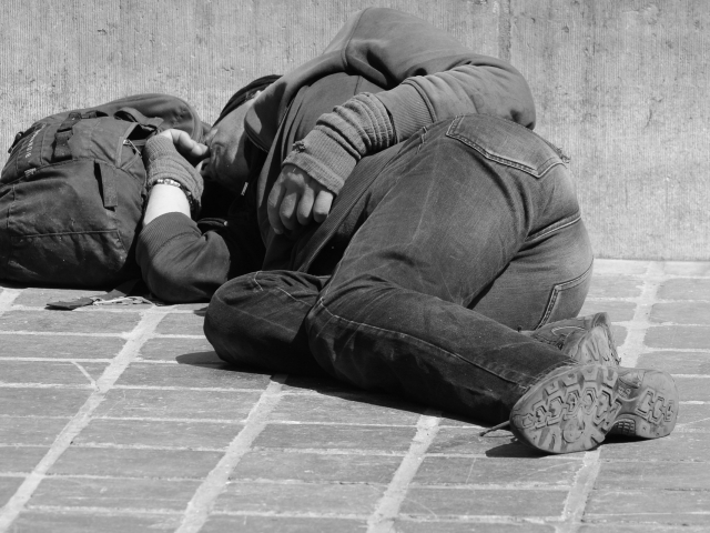 If a homeless man asks you for a dollar, how do you respond?