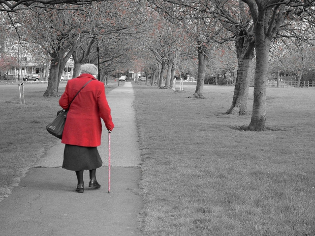 If you are about to enter a store, but get stuck behind an elderly person walking quite slow, do you pass them?