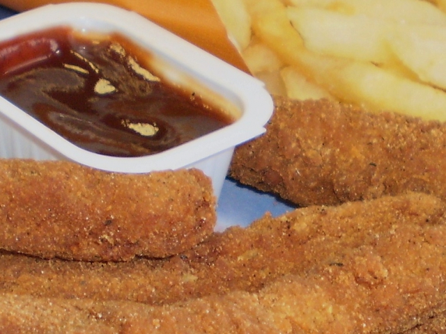 Choose a dipping sauce for chicken nuggets!