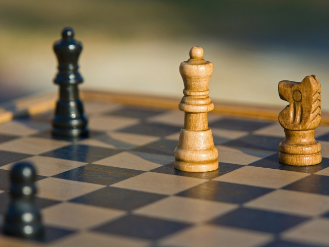 Which chess piece do you always play with first?