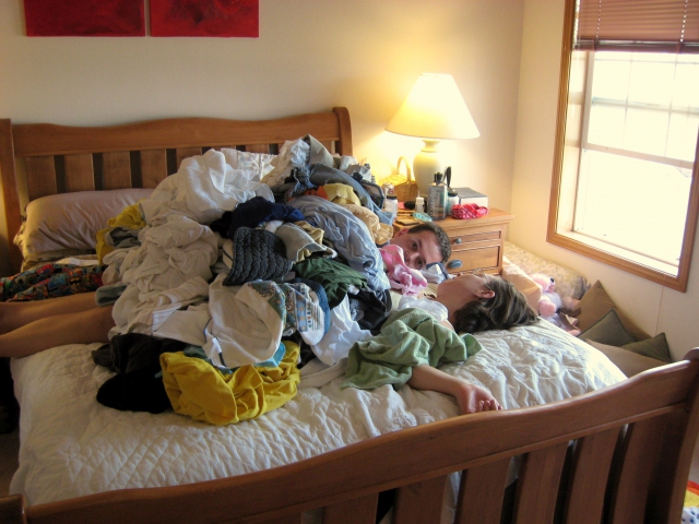 You walk in the door after work to find the dog pooped on the kitchen floor, your teenager brought friends over, and there are towering piles of laundry everywhere. Are you feeling a bit stressed out?