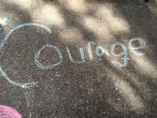 How do you define courage?