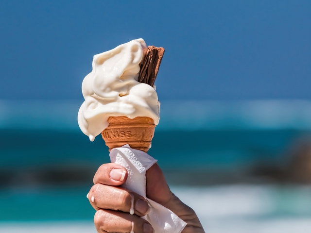 Which ice cream flavor serves as the best sundae foundation?