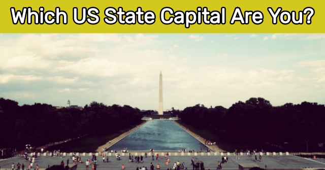 Which US State Capital Are You?