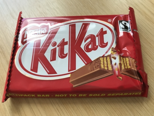 Do you bite right into a Kit Kat or divide the bars?