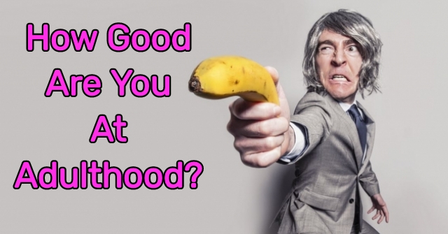 How Good Are You At Adulthood?