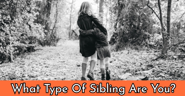 What Type Of Sibling Are You?