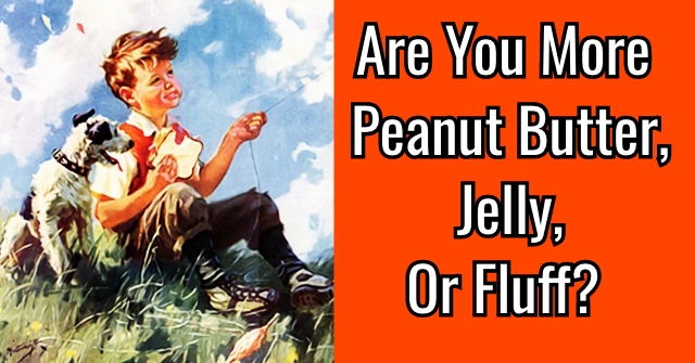 Are You More Peanut Butter, Jelly, Or Fluff? *